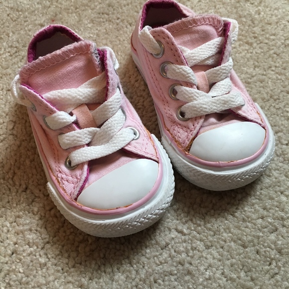 Light Pink Converse Toddler Size 